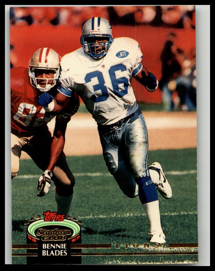 1992 Stadium Club #475 Bennie Blades