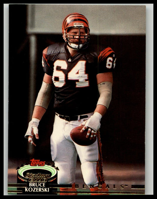 1992 Stadium Club #253 Bruce Kozerski