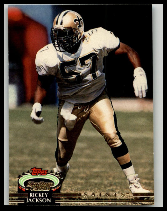 1992 Stadium Club #40 Rickey Jackson