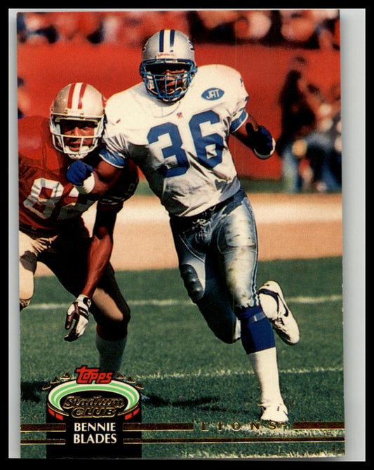 1992 Stadium Club #475 Bennie Blades