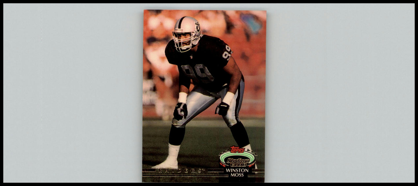 1992 Stadium Club #326 Winston Moss