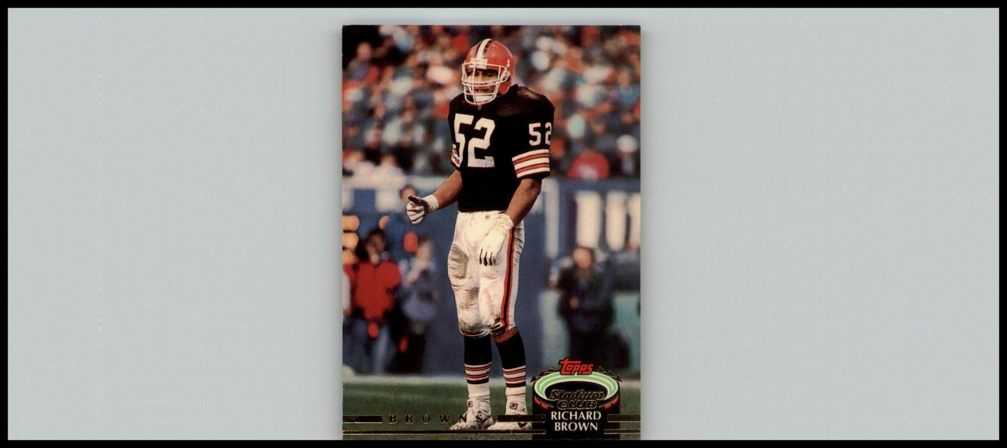 1992 Stadium Club #368 Richard Brown