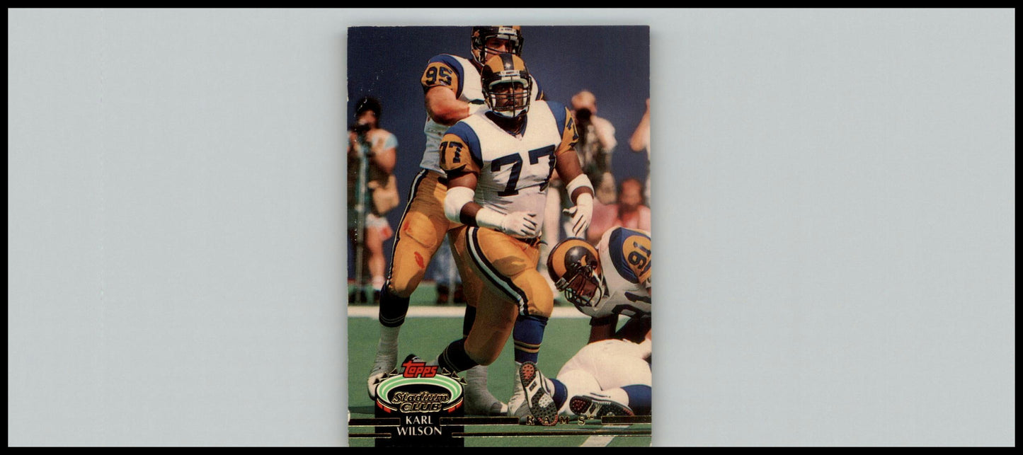 1992 Stadium Club #521 Karl Wilson