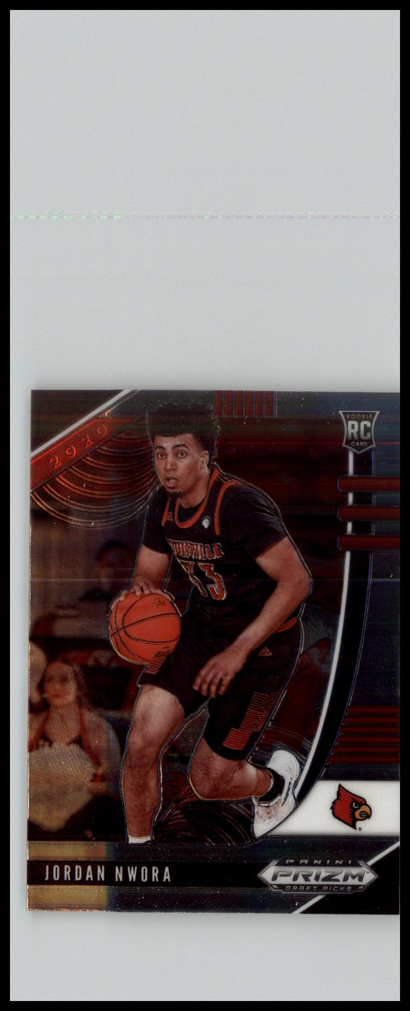 2020 Panini Prizm Draft Picks Collegiate #38 Jordan Nwora