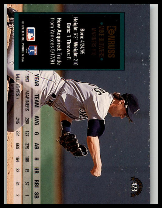 1994 Donruss #423 Mike Blowers