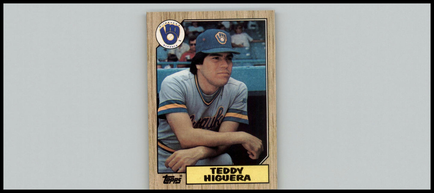 1987 Topps #250 Teddy Higuera