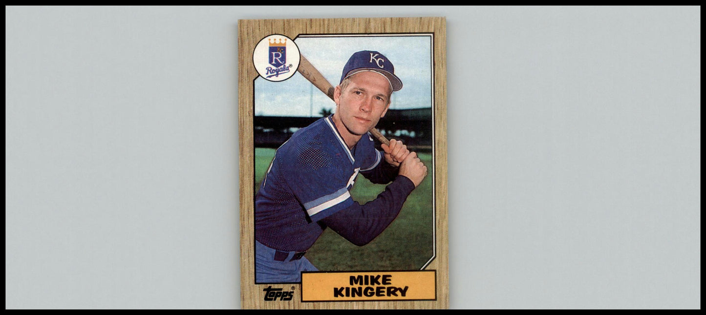 1987 Topps #203 Mike Kingery