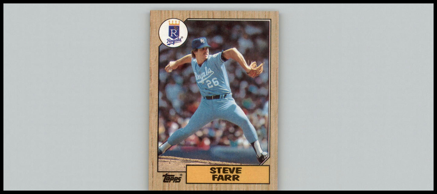 1987 Topps #473 Steve Farr
