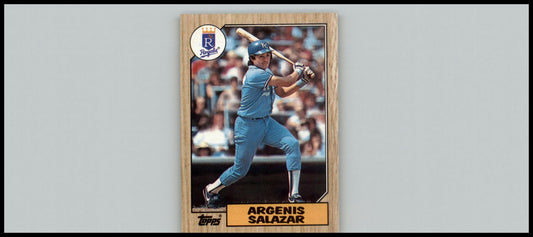 1987 Topps #533 Argenis Salazar