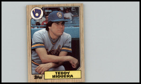 1987 Topps #250 Teddy Higuera